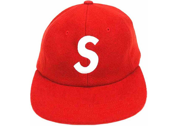 Supreme Wool S Logo Hat (FW15) Red