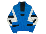 (80s) Nike Blue Colorblock Full Zip Windbreaker