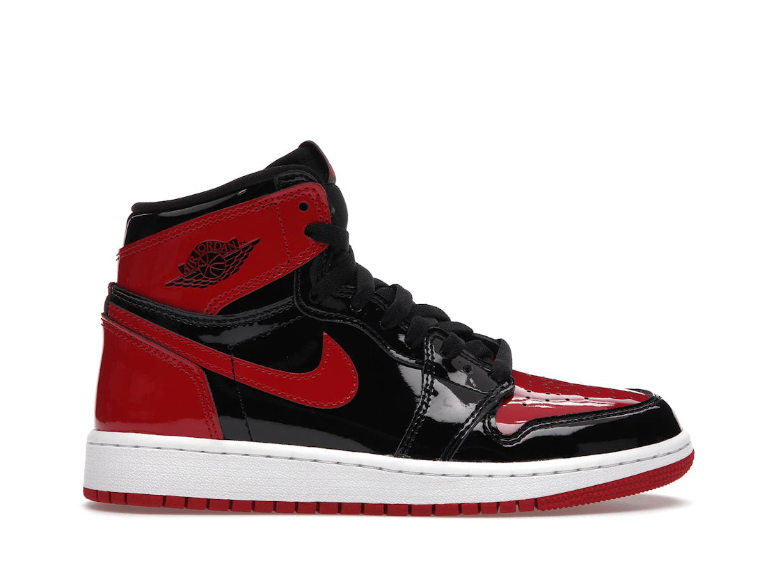 725142 Jordan 1 Retro High OG Patent Bred (GS)