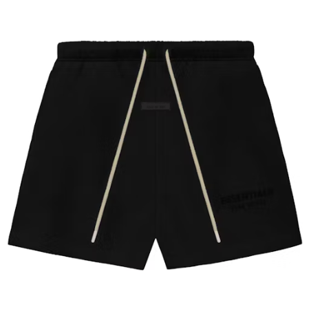 704714 Fear of God Essentials Sweatshort 'Jet Black/Grey'