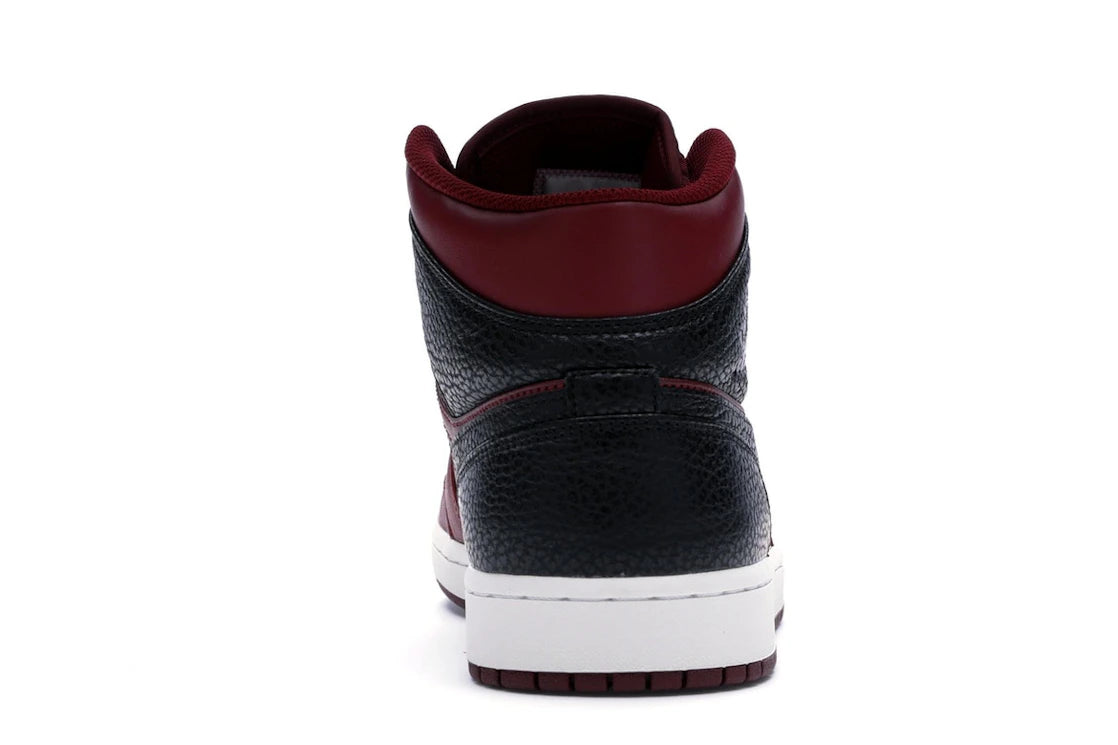 541165 Jordan 1 Retro Mid Team Red Black