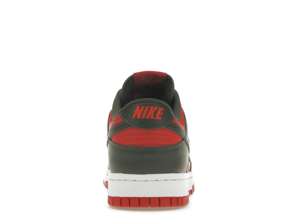 379424 Nike Dunk Low Mystic Red Cargo Khaki