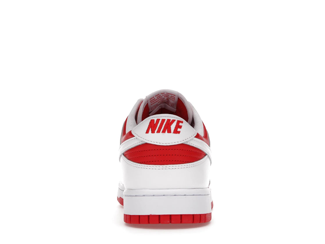 436602 Dunk Low 'White University Red'