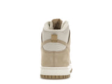Nike Dunk High Tan Suede White
