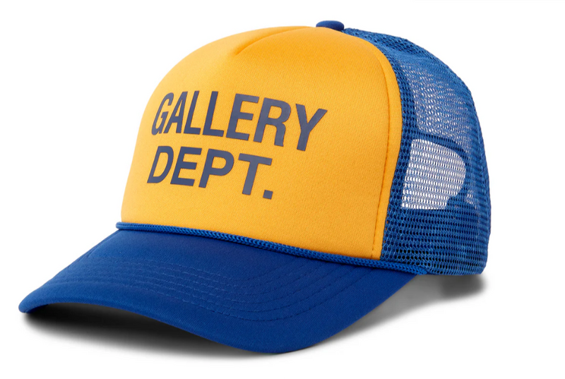 Gallery Dept. GD Logo Trucker 'Yellow/Navy'