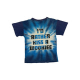 (1996) Star Wars 'I'd Rather Kiss a Wookie' All Over Print T-Shirt