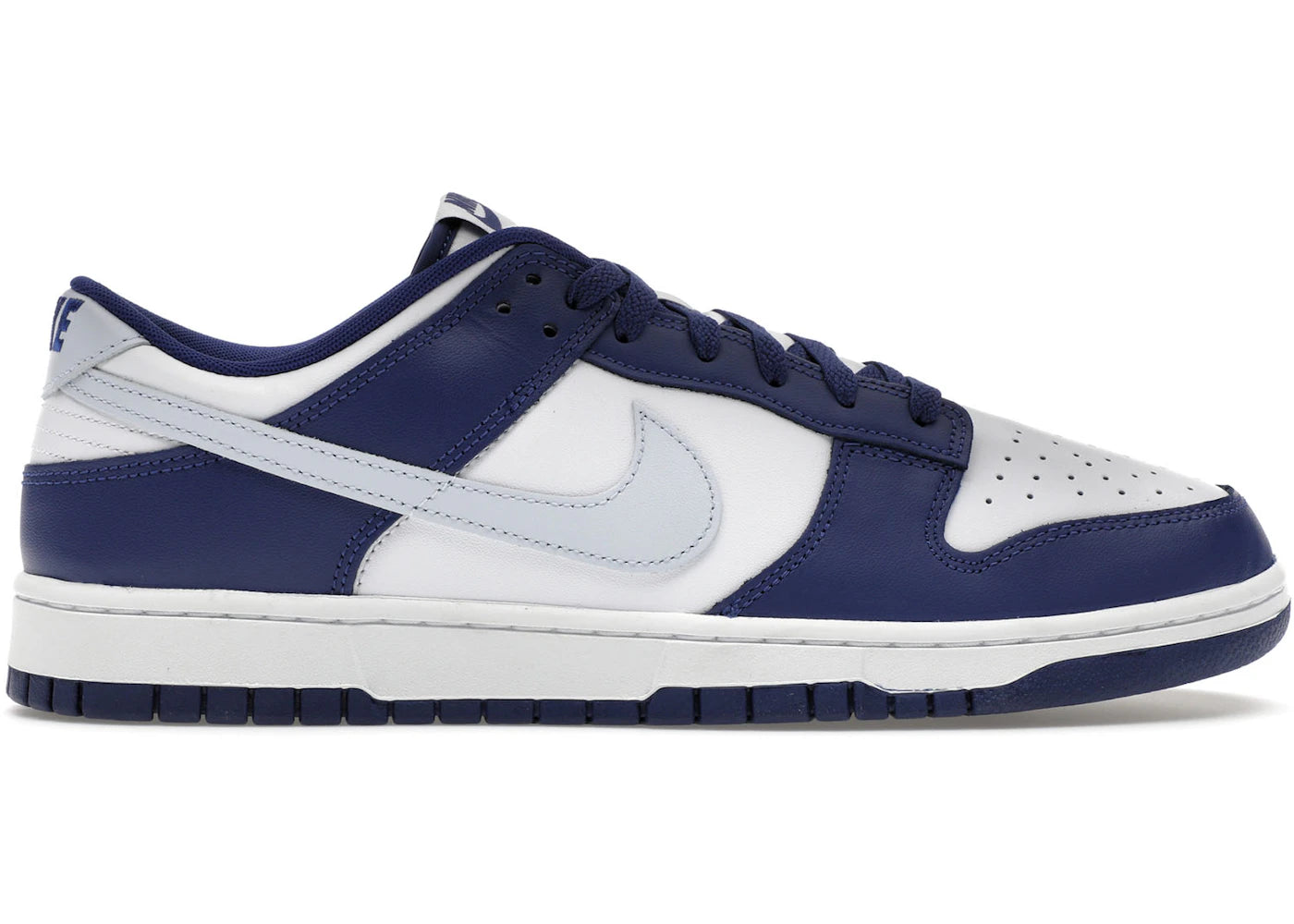 758152 Nike Dunk Low Deep Royal Football Grey