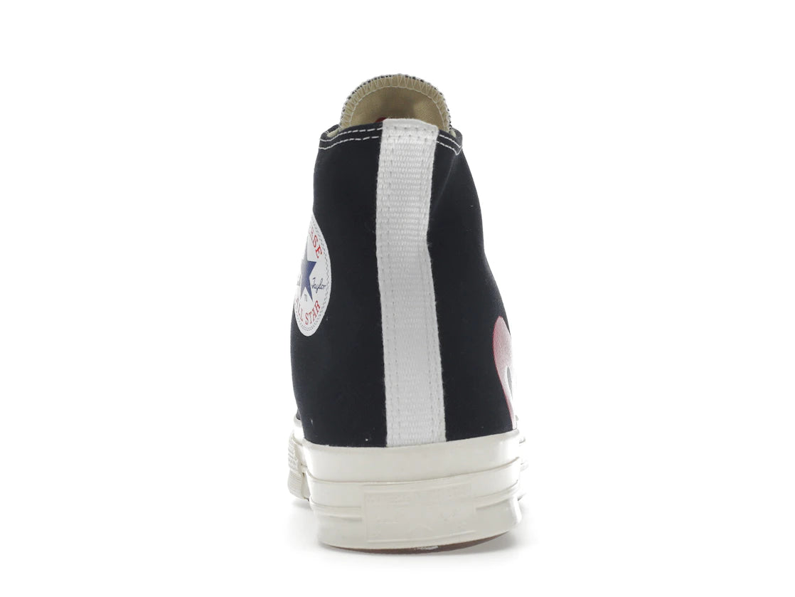 588931 Converse Chuck Taylor All Star 70 Hi Comme des Garcons PLAY Black