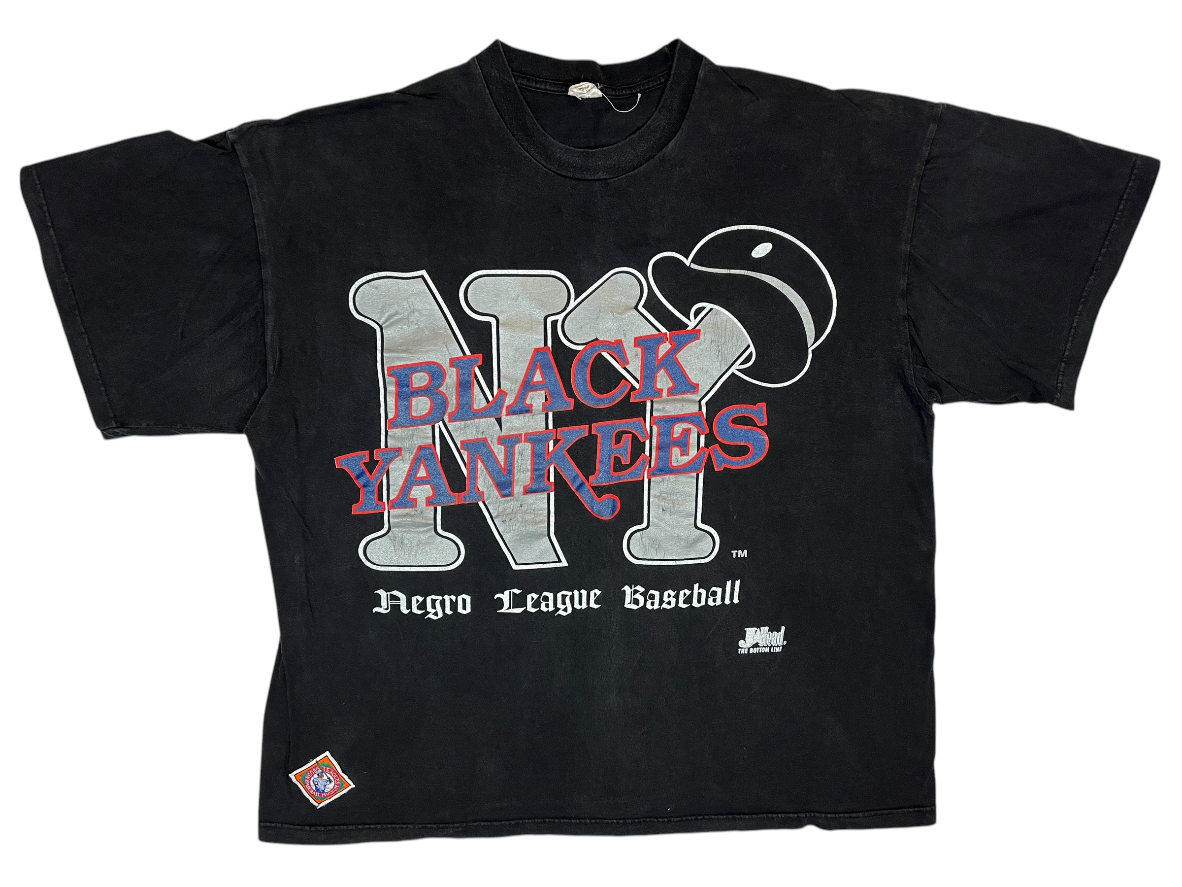 375184 (90s) Black Yankees Negro League Baseball Museum T-Shirt