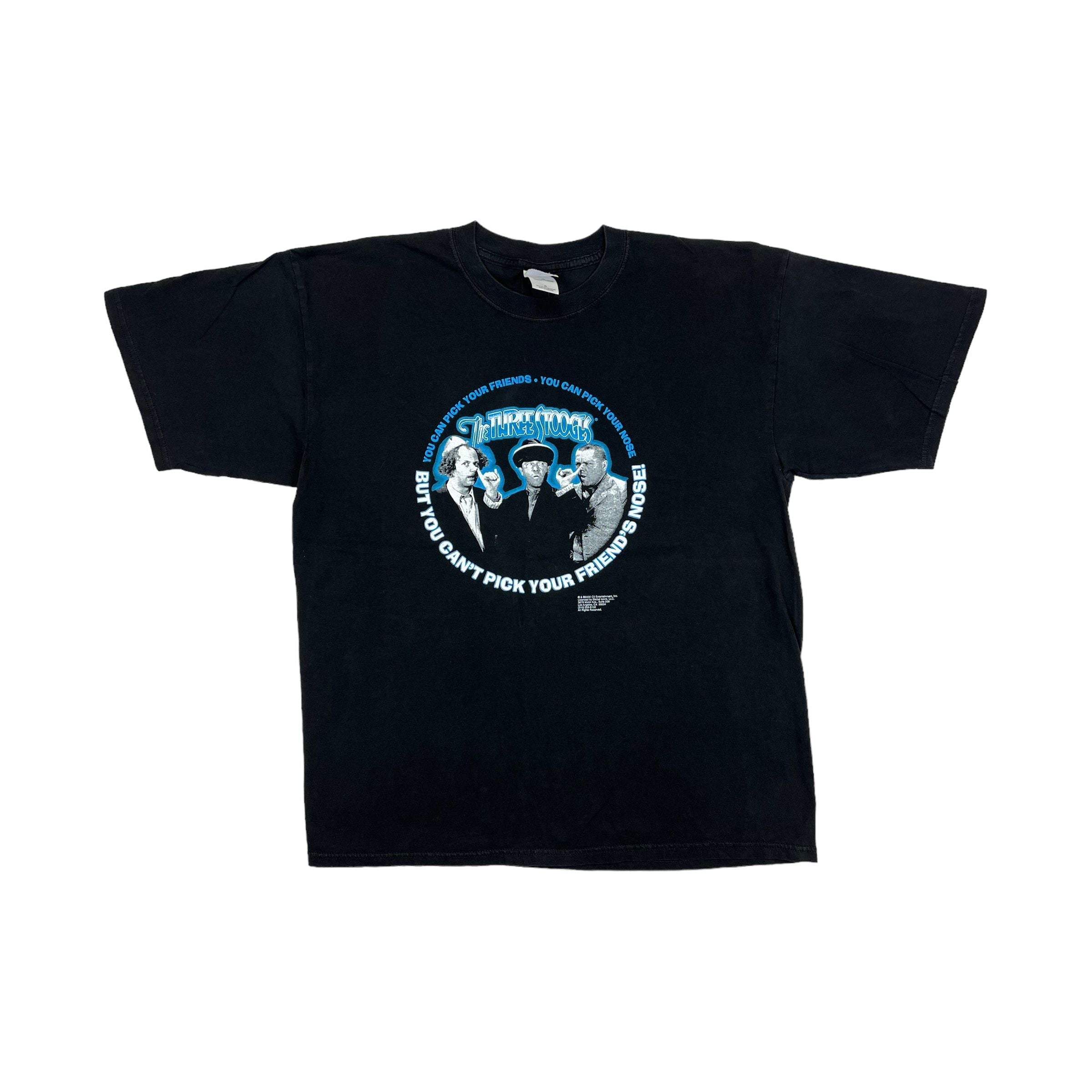 271352 (2002) The Three Stooges 'Picking Your Friends Nose' T-Shirt