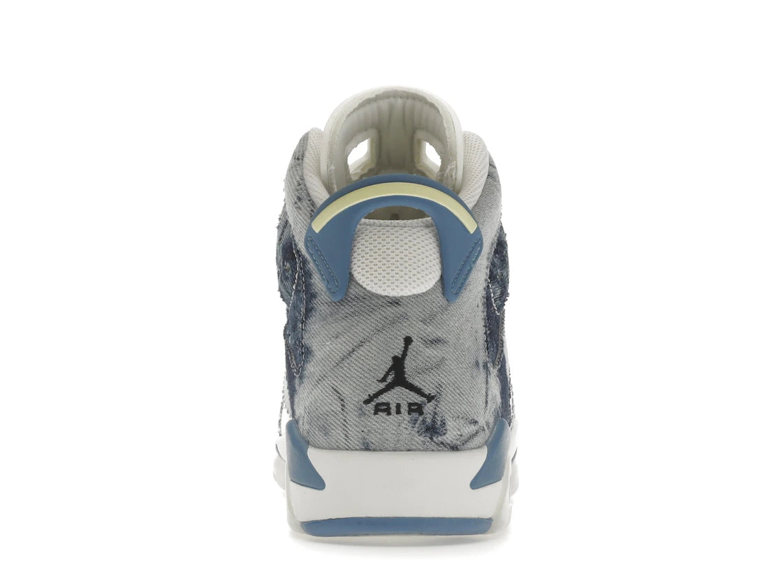 716282 Jordan 6 Retro Washed Denim (2022) (GS)