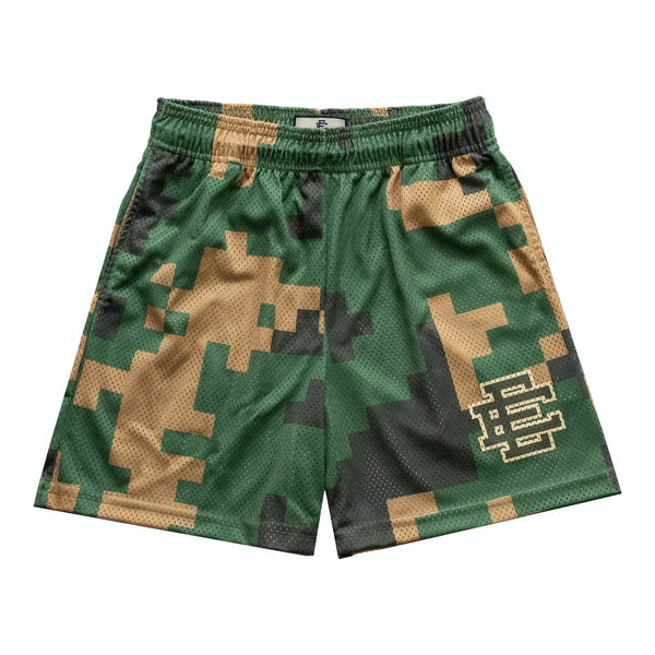 Eric Emanuel Shorts Green Digi Camo