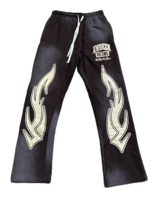 776164 Awoken Dreams Wake Up And Dream Sweatpants Choco