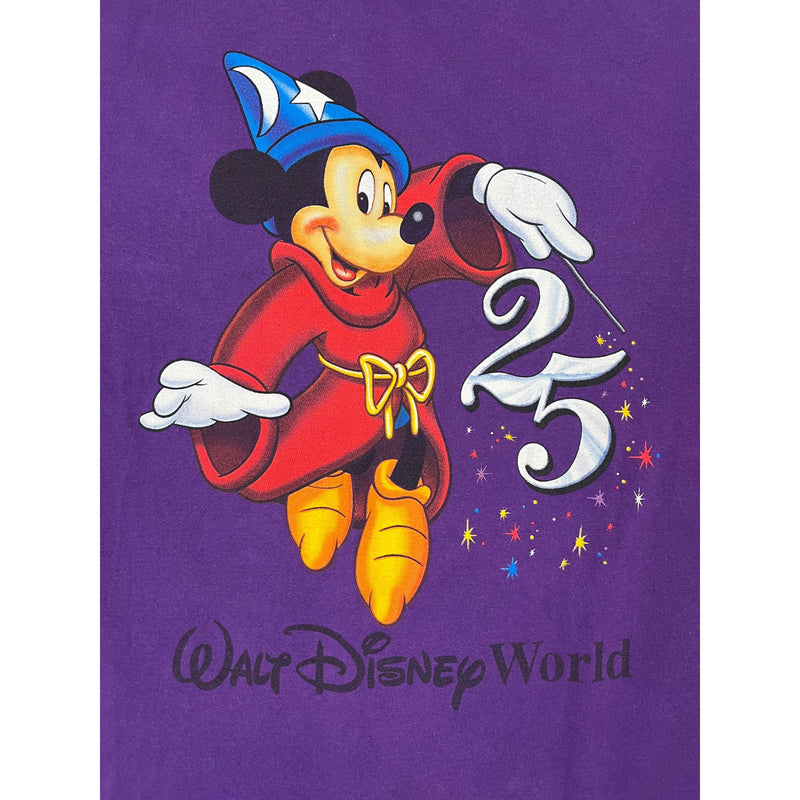 (1996) Walt Disney World 25th Anniversary Fantasia Mickey T-Shirt