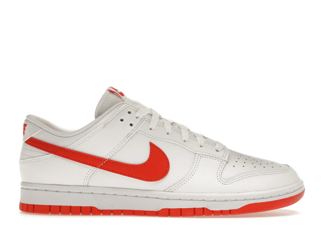 349370 Nike Dunk Low Retro White Picante Red