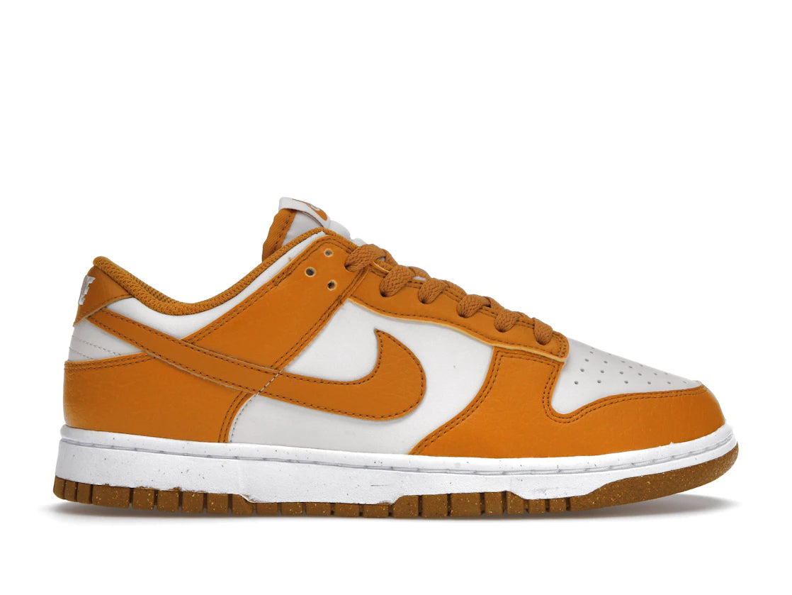281937 Nike Dunk Low Next Nature Phantom Gold Suede (Women's)