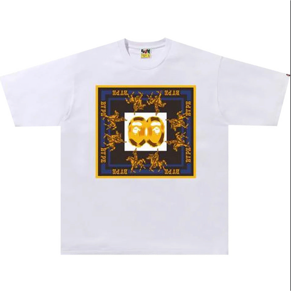 BAPE Double Ape Head RLX Tee 'White'