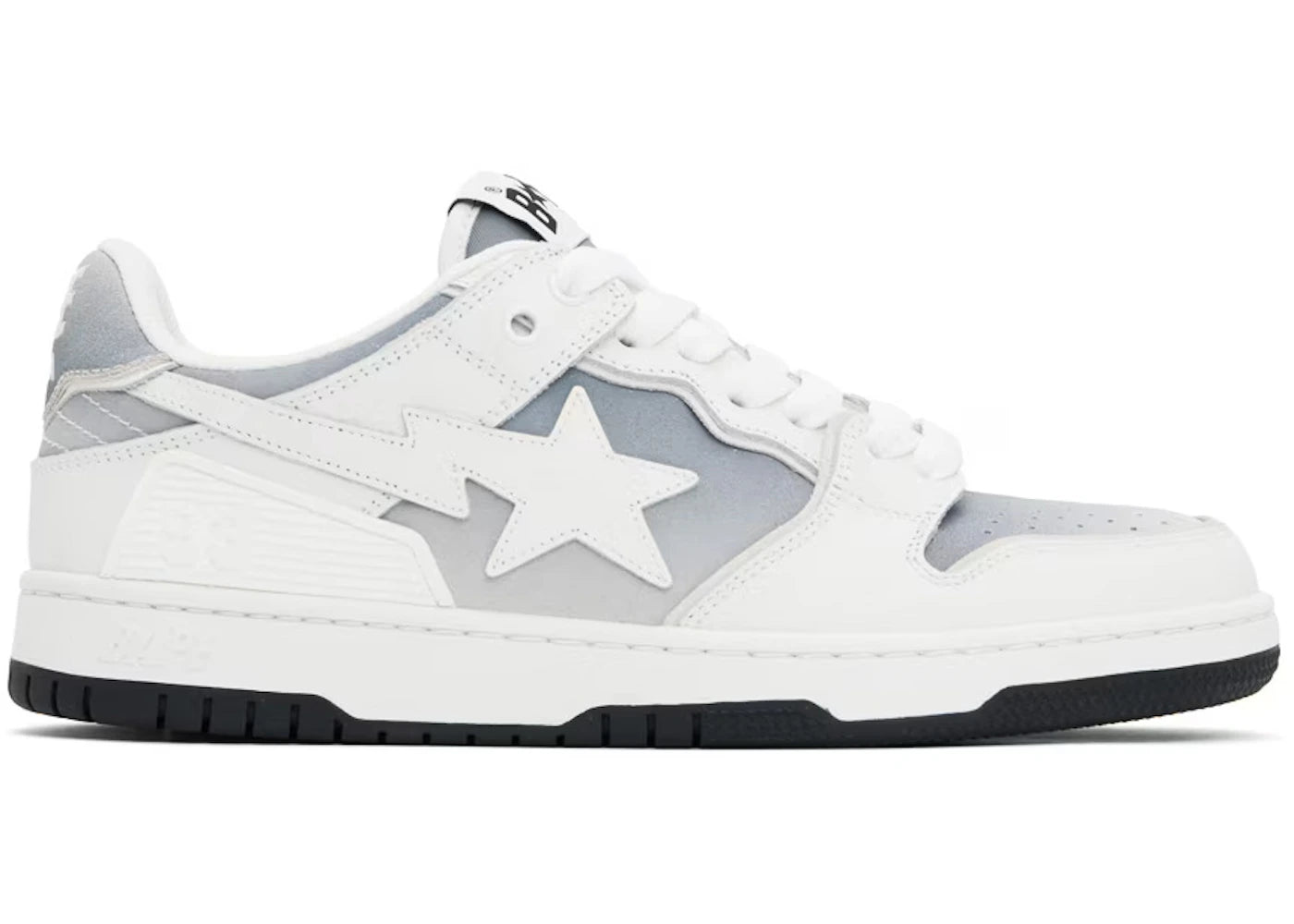 SP9309 A Bathing Ape Sk8 Sta #4 White