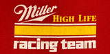 (80s) Miller High Life Racing Team Beer T-Shirt