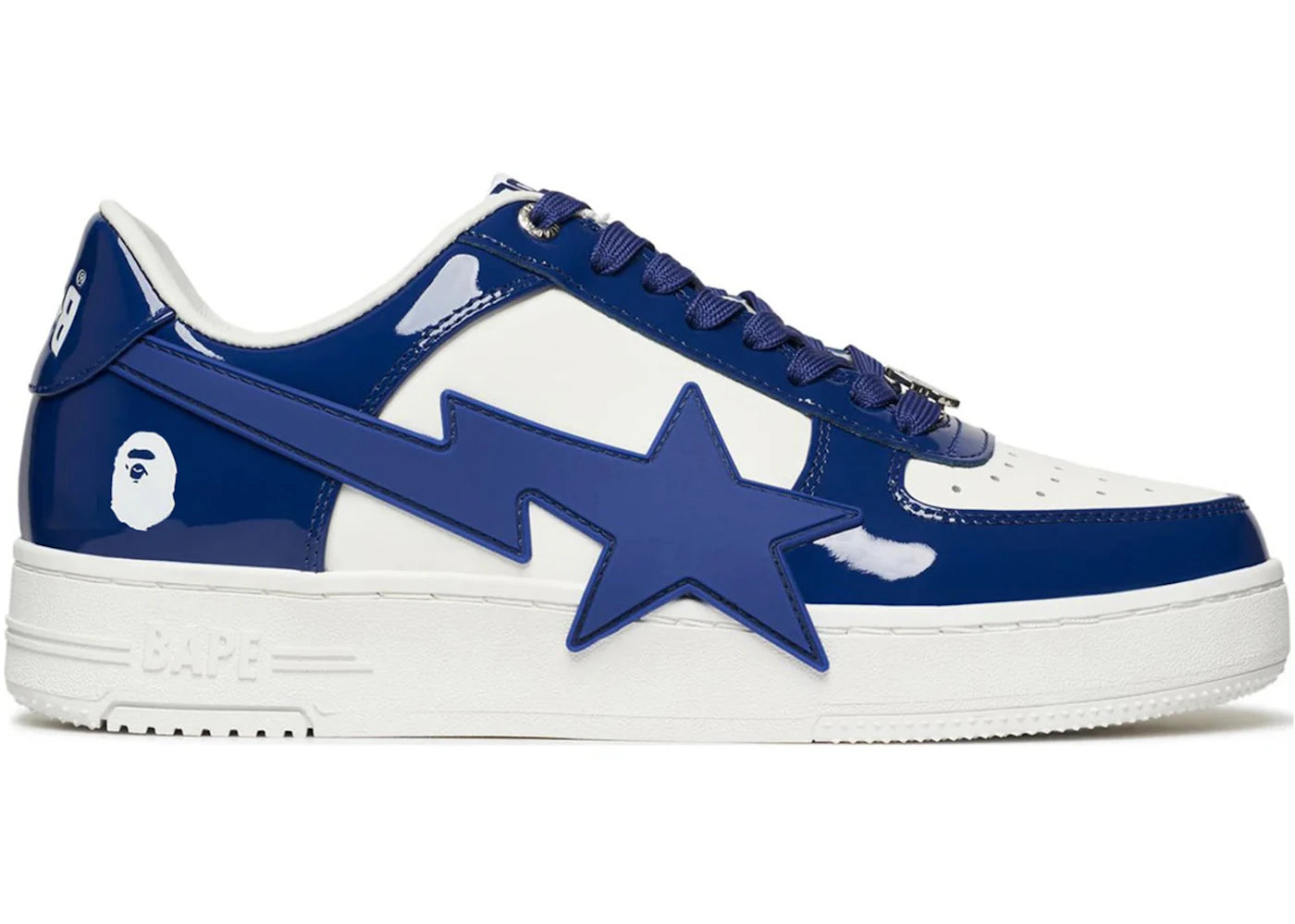 681971 A Bathing Ape Bape Sta OS #3 M2 Navy