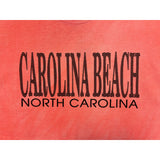 (90s) North Carolina Beach Neon Orange Pink Vacation T-Shirt