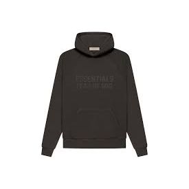 Fear of God Essentials Hoodie Jet Black