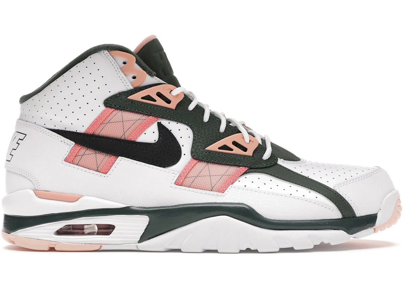 SP9168 Nike Air Trainer SC High White Pink Green