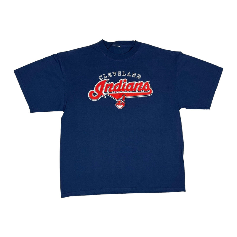 (2005) Cleveland Indians Wahoo Old Logo MLB T-Shirt