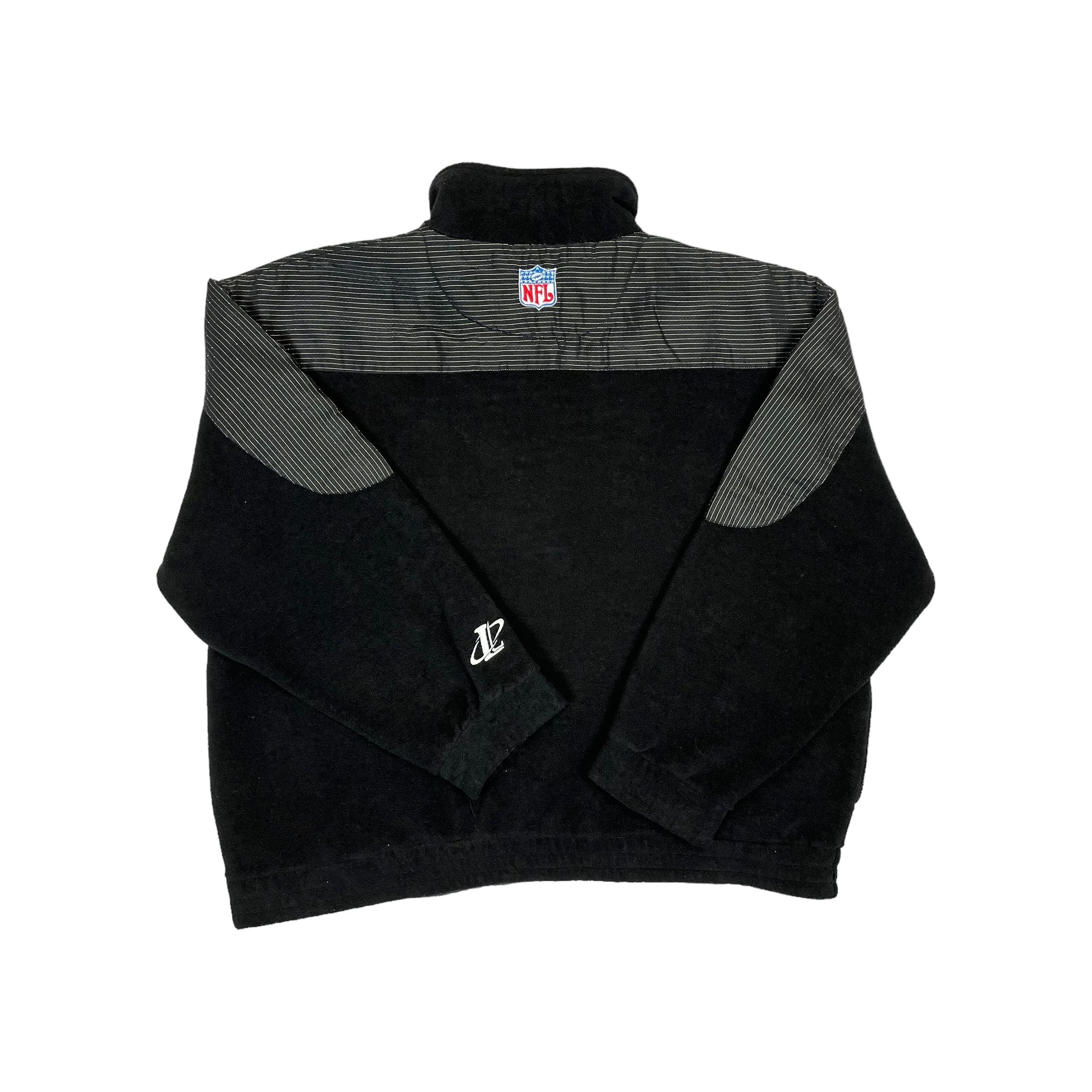 268040 (90s) Philadelphia Eagles Logo Athletic NFL 1/4 Zip Fleece