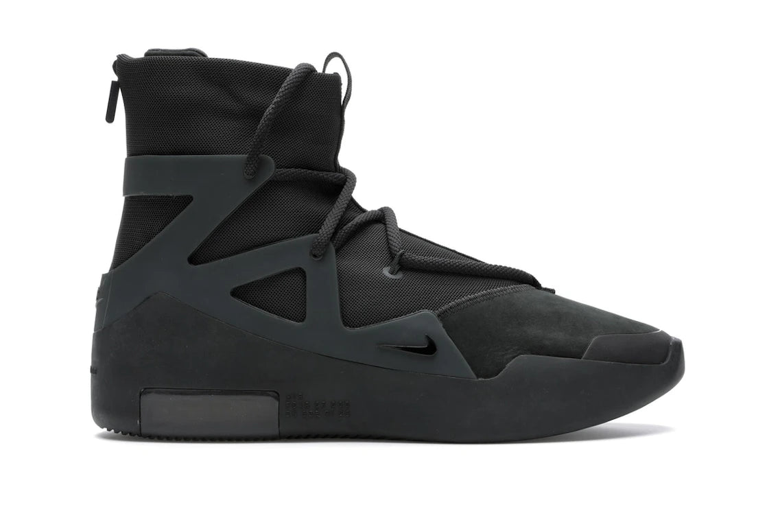 718683 Nike Air Fear of God 1 Triple Black