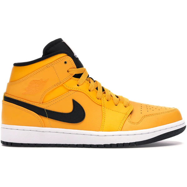 Jordan 1 Mid University Gold Black