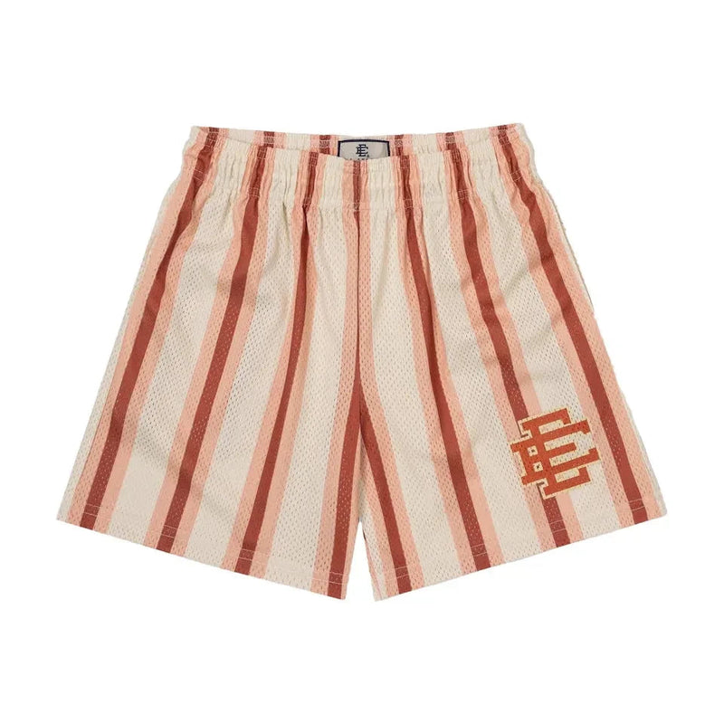 Eric Emanuel Antique White/Orange/Pink Stripe