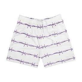 Bravest Studios Razor Wire Shorts 'Purple/White'