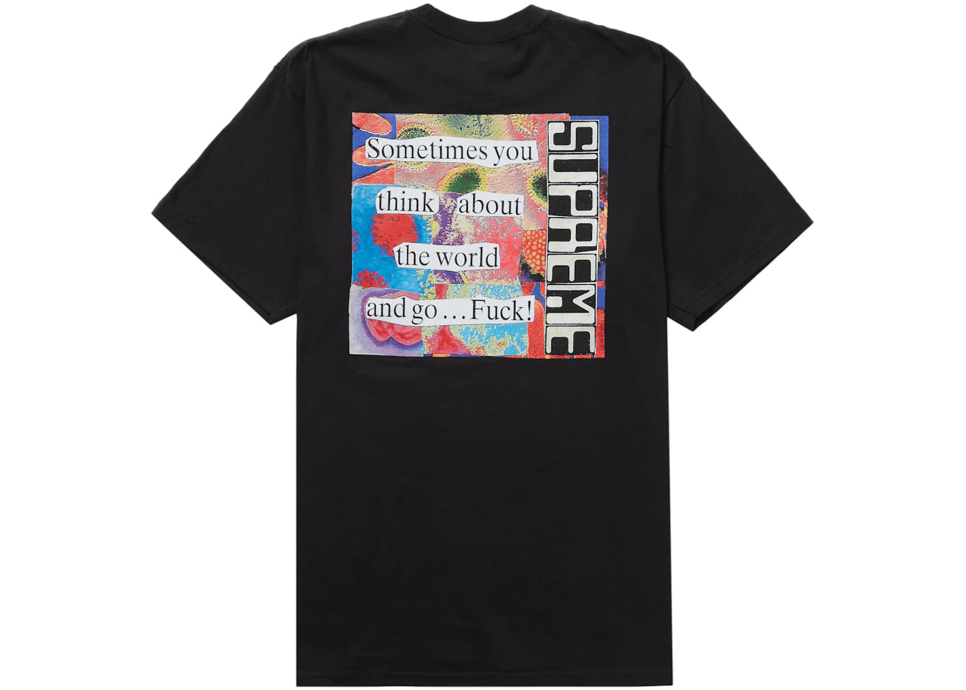 702978 Supreme Static Tee Black