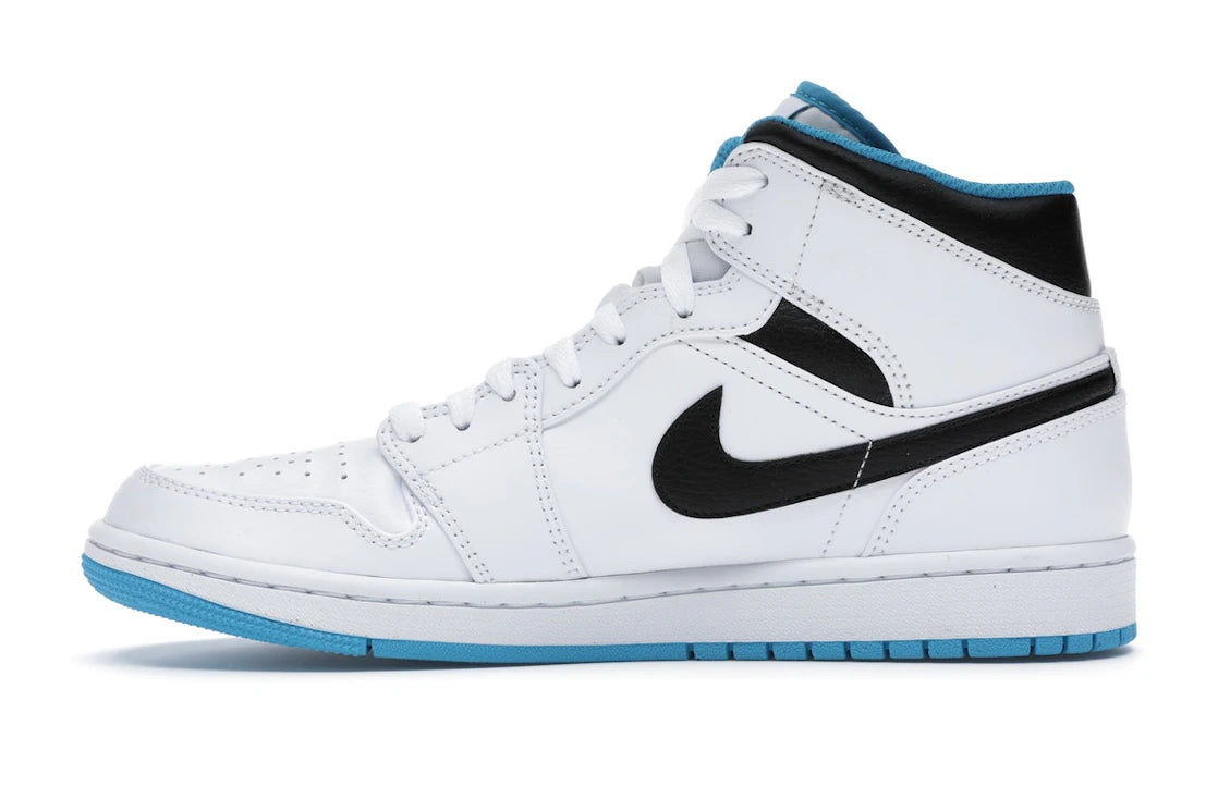 694813 Jordan 1 Mid Laser Blue
