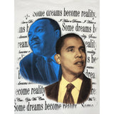 (2008) Obama / MLK Jr. 'Some Dreams Become a Reality' T-Shirt