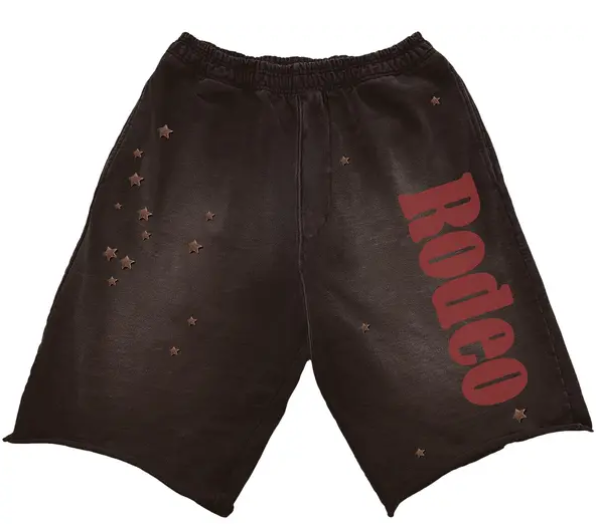 Cactus Jack by Travis Scott x Sp5der Days Before Rodeo Shorts 'Brown'