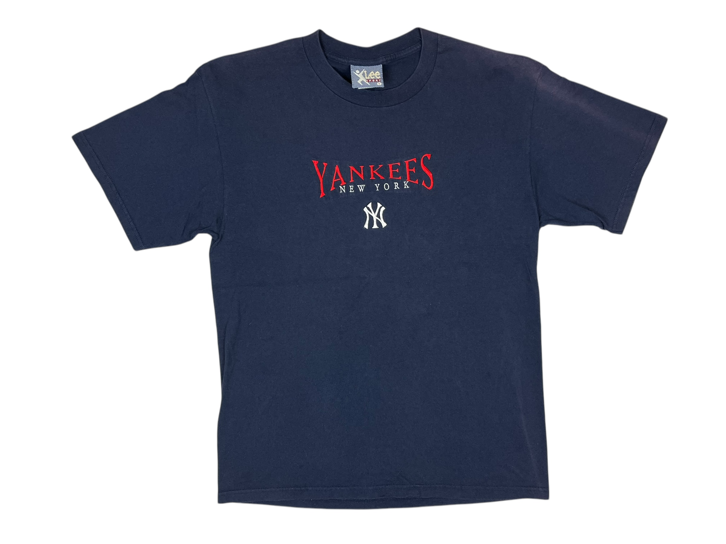 345224 (90s) New York Yankees Lee Sport Embroidered T-Shirt