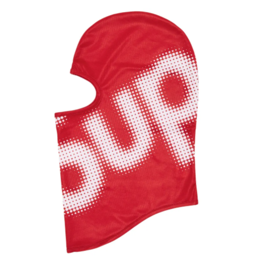 Supreme Halftone Lightweight Balaclava Red