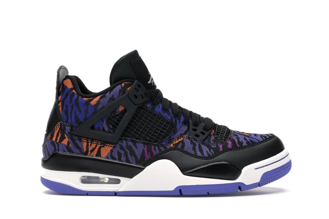 658100 Jordan 4 Retro Black Rush Violet (GS)