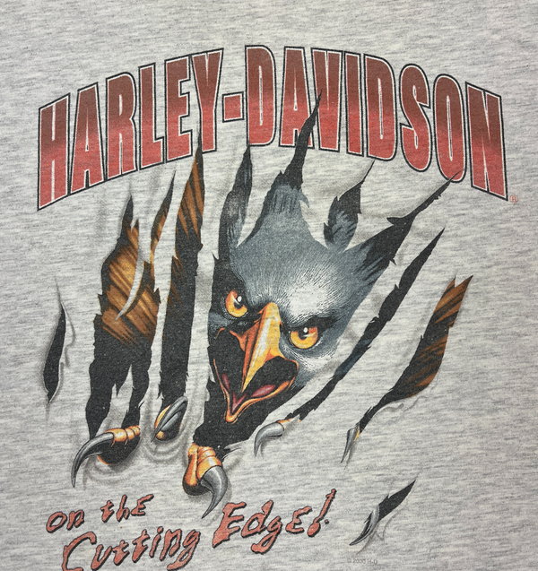 (2000) Harley Davidson Eagle Claw 'Cutting Edge' T-Shirt