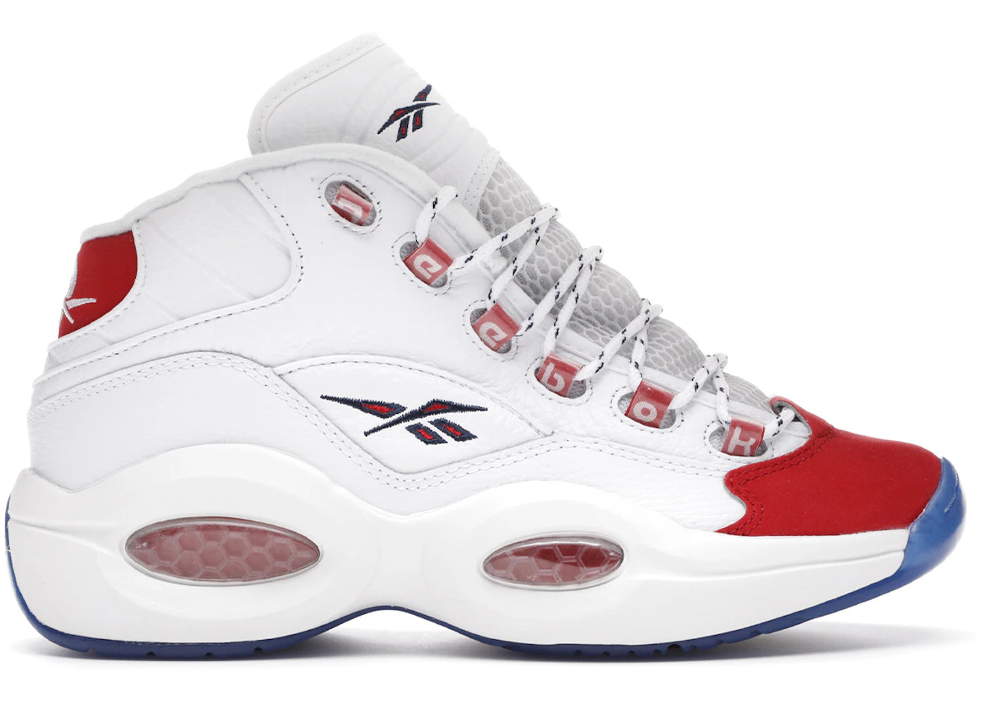 SP5747 Reebok Question Mid Red Toe 25th Anniversary (GS)
