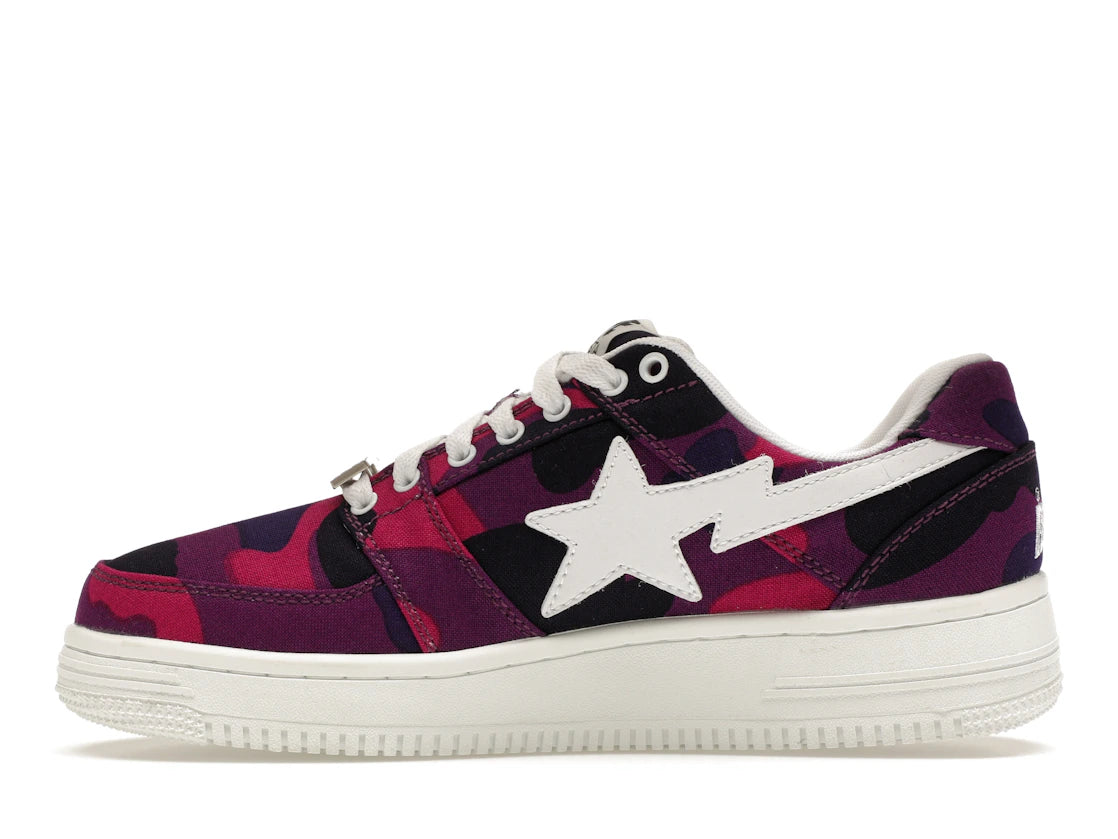 628846 A Bathing Ape Bape Sta Low Color Camo Purple