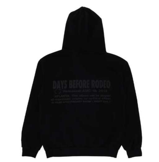 350532 Cactus Jack by Travis Scott Rodeo Hoodie 'Black'