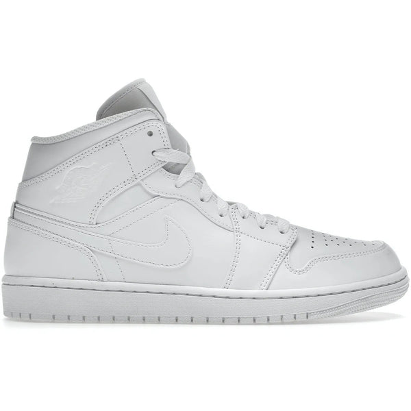 Jordan 1 Mid Triple White (2022)