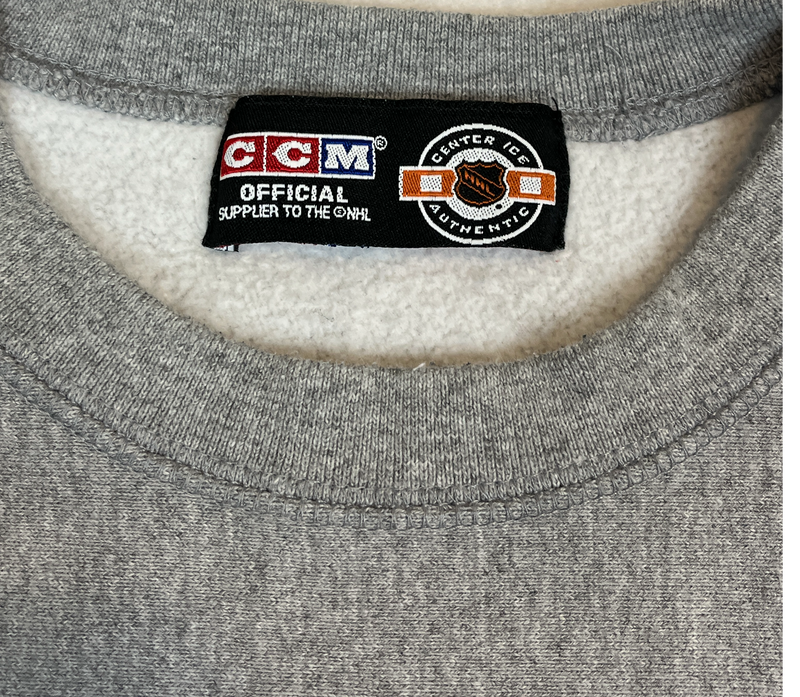 (00s) Philadelphia Flyers CCM Reverse Weave Crewneck