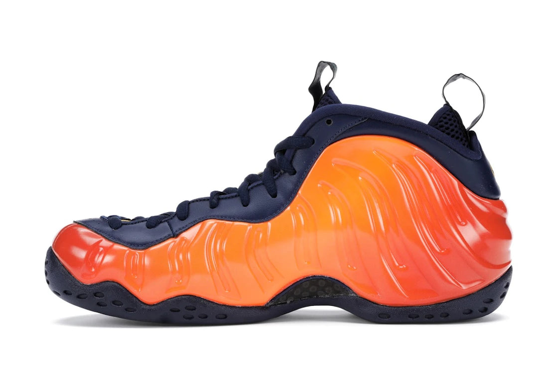 792132 Nike Air Foamposite One Blue Void Rugged Orange
