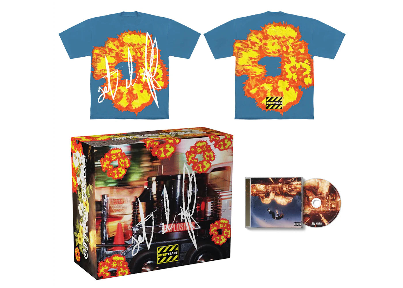 707044 Denim Tears x Offset Set It Off Box Set #2 Multicolor