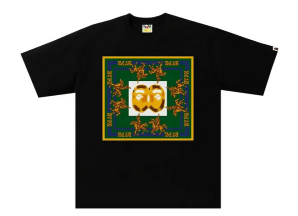 BAPE Double Ape Head RLX Tee 'Black'