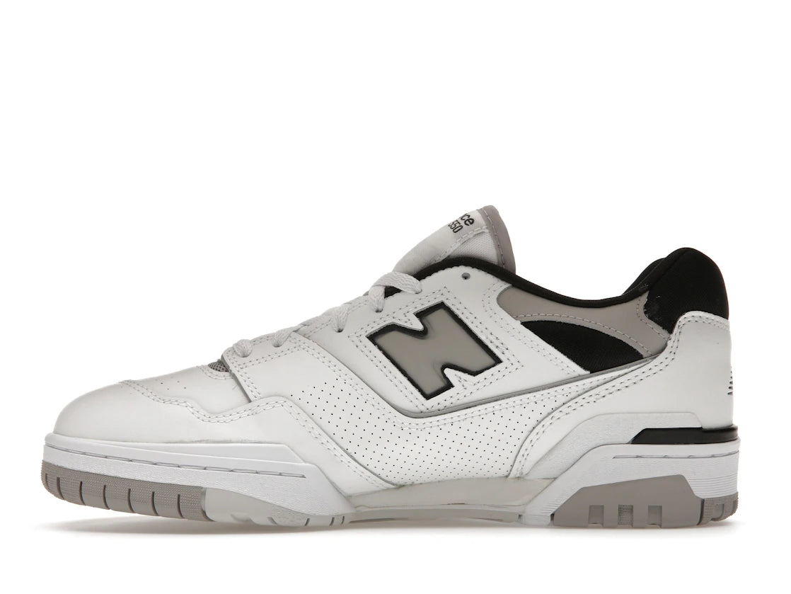 539620 New Balance 550 White Concrete Black